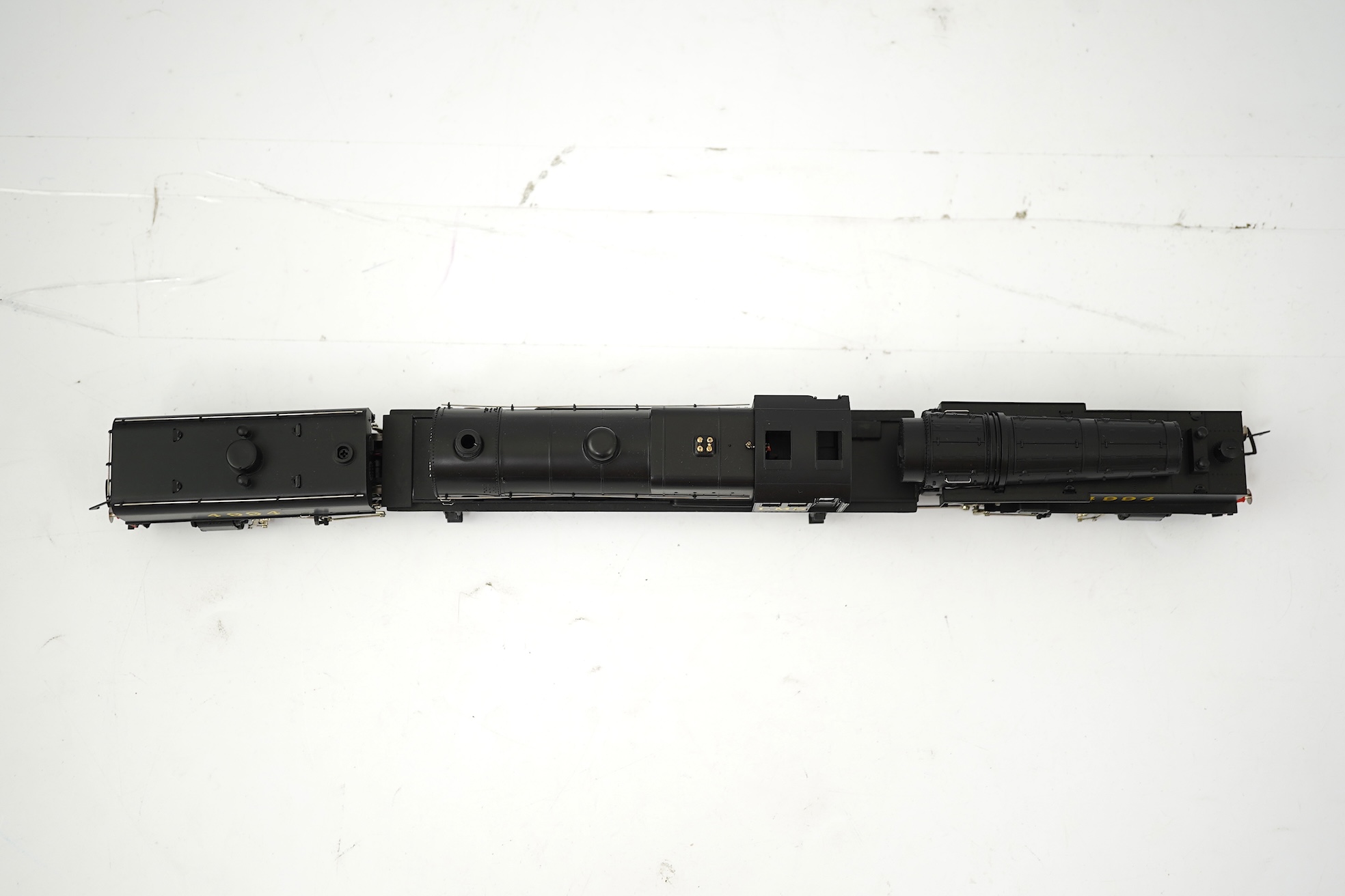 A boxed 00 gauge Heljan model (266203) of LMS Beyer Garrett, 4994, 4-6-0+0-6-4 locomotive, powered for two rail operation.